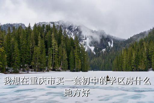 我想在重庆市买一套初中的学区房什么地方好