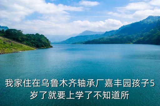 我家住在乌鲁木齐轴承厂嘉丰园孩子5岁了就要上学了不知道所