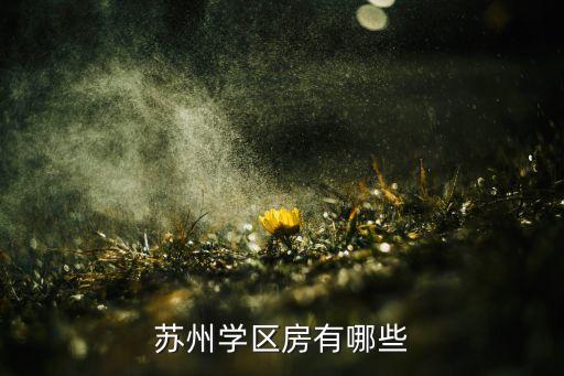 古荡新村是哪个学区房的，苏州学区房有哪些