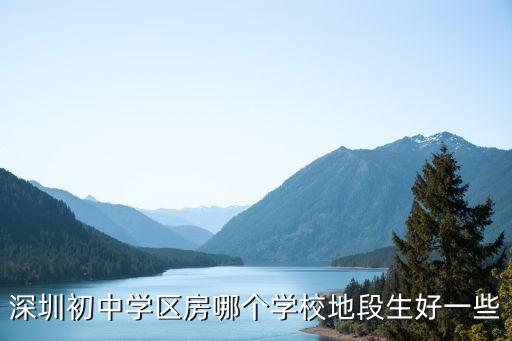 深圳初中学区房哪个学校地段生好一些