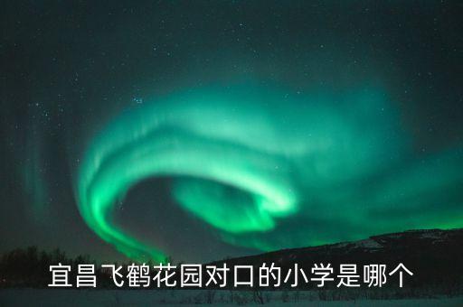 宜昌飞鹤花园对口的小学是哪个