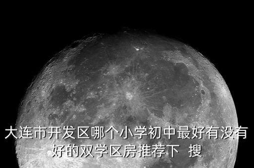 大连市开发区哪个小学初中最好有没有好的双学区房推荐下  搜