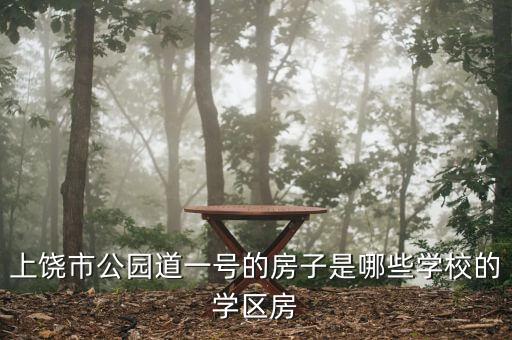 上饶市公园道一号的房子是哪些学校的学区房