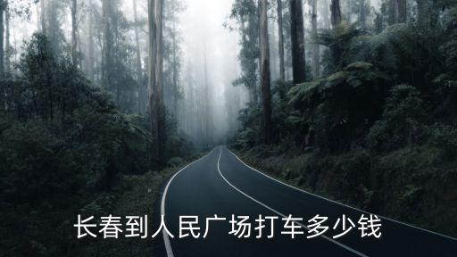 长春到人民广场打车多少钱