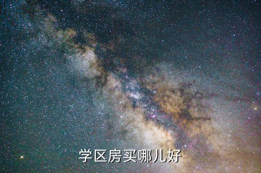 学区房买哪儿好