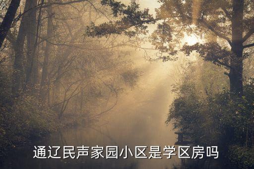 通辽学校学区房有哪些，通辽市科尔沁区交通嘉园属于哪个学区