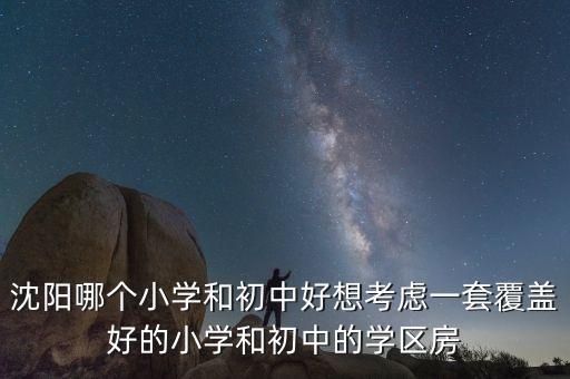 沈阳哪个小学和初中好想考虑一套覆盖好的小学和初中的学区房