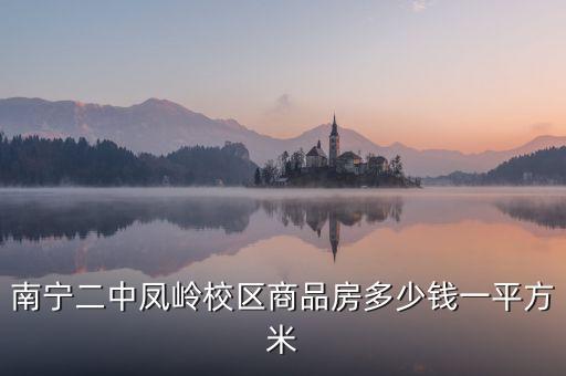 南宁2中的学区房有哪些，南宁万科金域中央初中学区会是南宁二中么