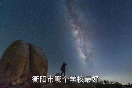 衡阳市哪个学校最好