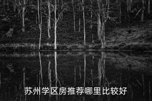 苏州学区房推荐哪里比较好
