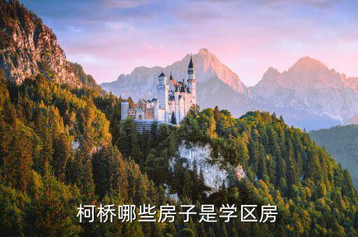 柯桥哪些房子是学区房