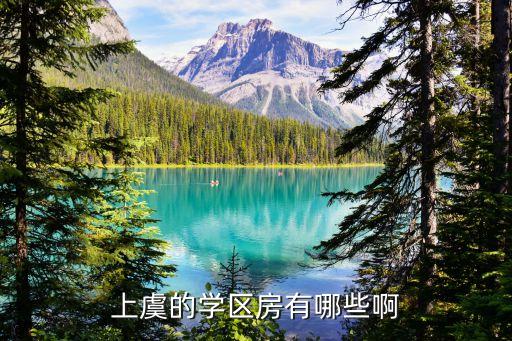 上虞的学区房有哪些啊