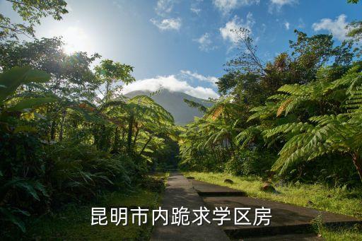 昆明市内跪求学区房