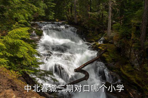 中北春城三期对口哪个小学