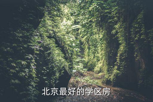 北京最好的学区房