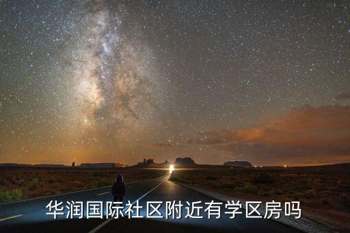 华润国际社区附近有学区房吗