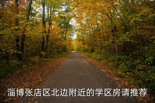 淄博张店区北边附近的学区房请推荐