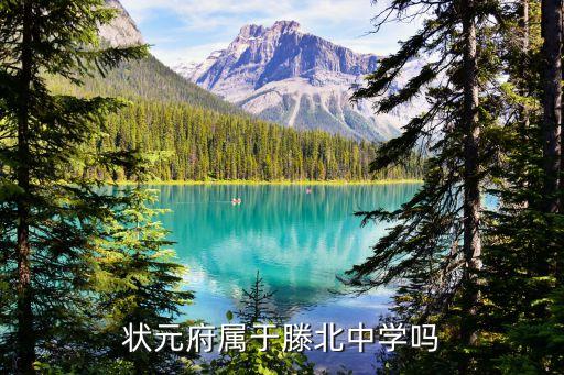 金寨状元府属于哪个学区房，状元府属于滕北中学吗