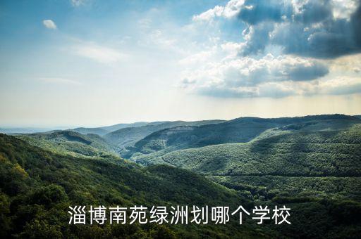 淄博南区哪个小区学区房好，孩子上学要落户想为孩子选一个好点的学区房哪个好呢我在淄博