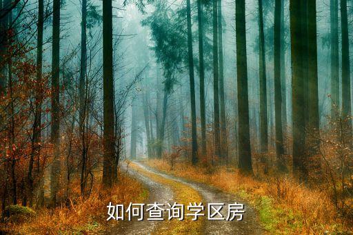 如何查询学区房