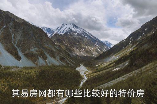 其易房网都有哪些比较好的特价房