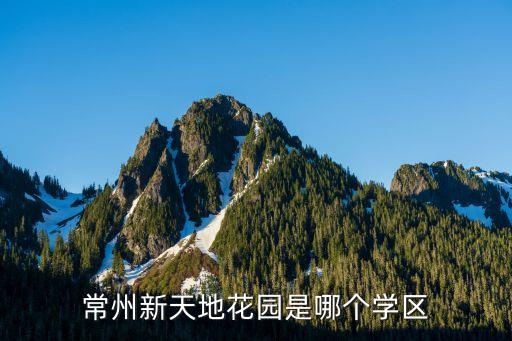 新天地花园属于哪个学区房，珠海吉大新天地属于哪个学区房