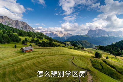 怎么辨别学区房