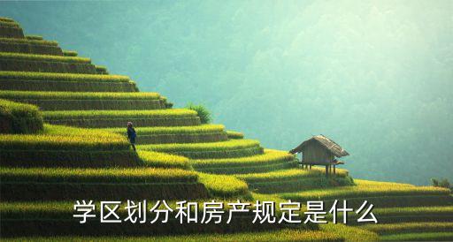 学区划分和房产规定是什么