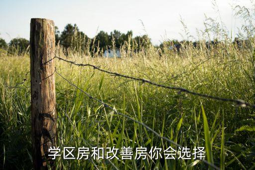 学区和舒适的商品房选哪个，学区房和改善型住房该选择买哪个