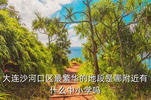 大连沙河口区最繁华的地段是哪附近有什么中小学吗