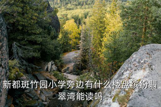 新都斑竹园小学旁边有什么楼盘缤纷翡翠湾能读吗