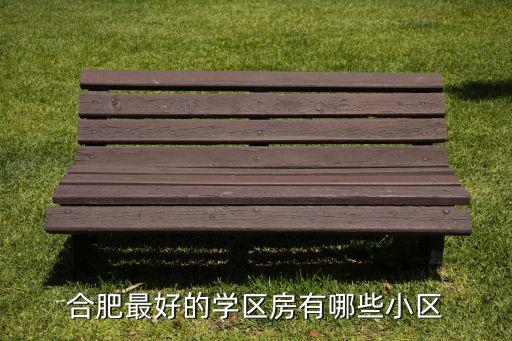 合肥大众小学学区房有哪些，合肥最好的学区房有哪些小区