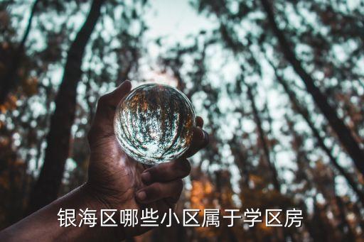 银海区哪些小区属于学区房