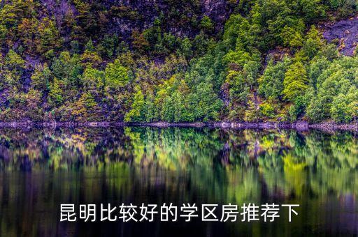 昆明比较好的学区房推荐下