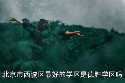 北京市西城区最好的学区是德胜学区吗