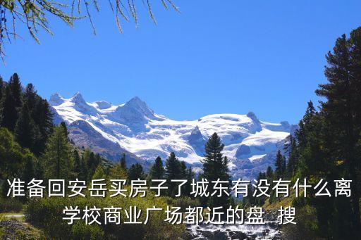 城东有哪些学区房可以买，想买陆川城东那边的房子有什么好推荐吗
