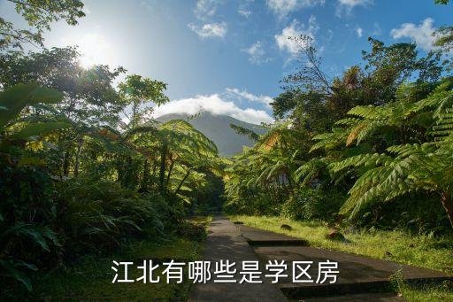 江北有哪些是学区房