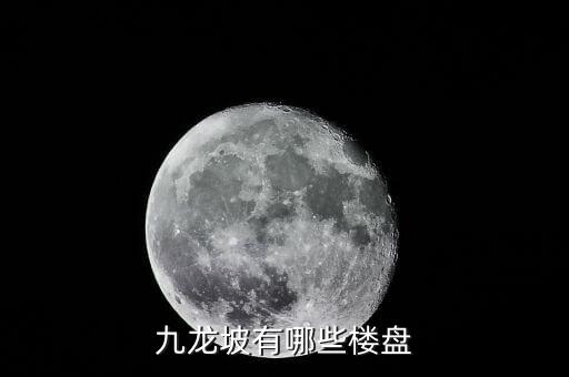 九龙坡有哪些楼盘