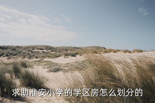 淮安附小学区房哪些好，求助淮安小学的学区房怎么划分的