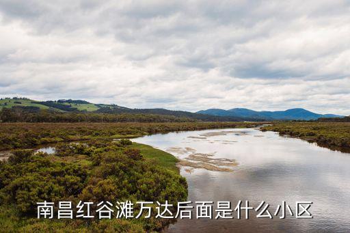 南昌红谷滩万达后面是什么小区